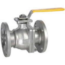 2-PC Flanged Ball Valve with Mounting Pad